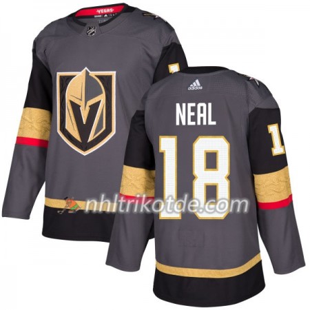 Vegas Golden Knights Trikot James Neal 18 Adidas 2017-2018 Grau Authentic - Herren